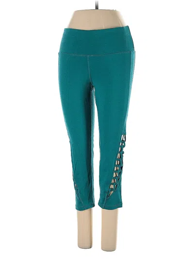 Pre-owned Xersion Active Pants In Blue