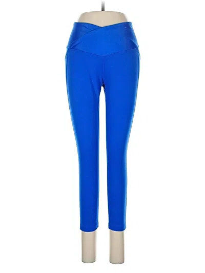 Pre-owned Xersion Active Pants In Blue