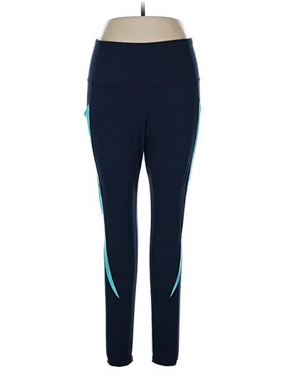 Pre-owned Xersion Active Pants In Blue