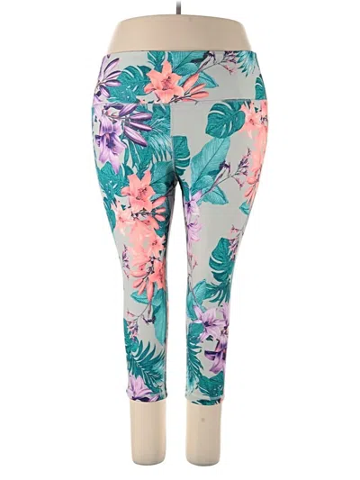 Pre-owned Xersion Active Pants In Blue