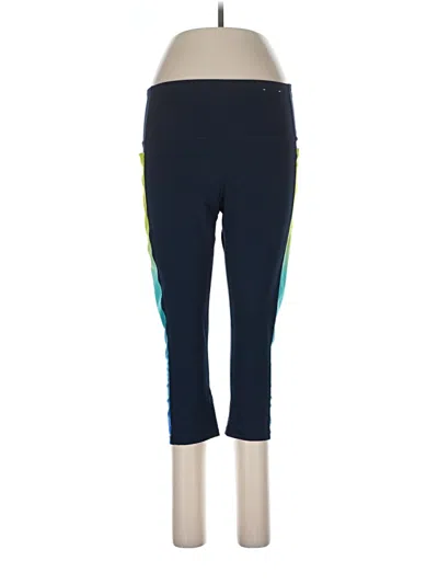 Pre-owned Xersion Active Pants In Blue