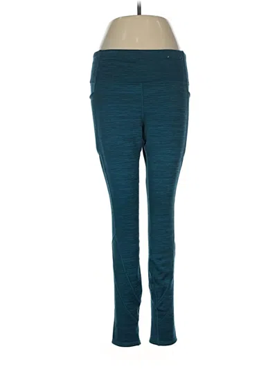 Pre-owned Xersion Active Pants In Blue