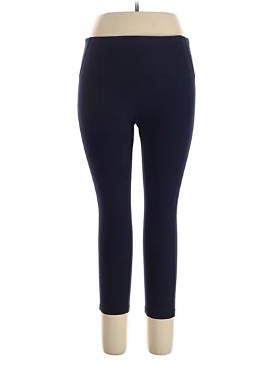 Pre-owned Xersion Active Pants In Blue