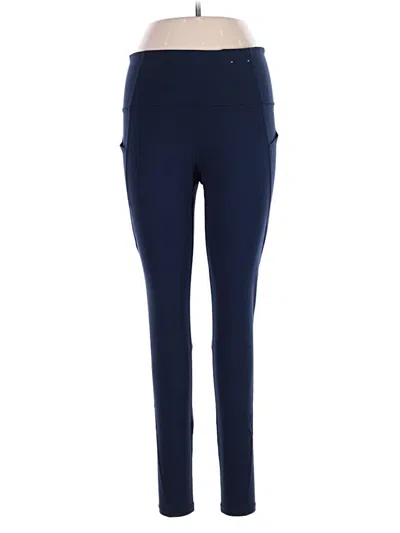 Pre-owned Xersion Active Pants In Blue