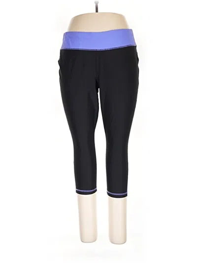 Pre-owned Xersion Active Pants In Blue