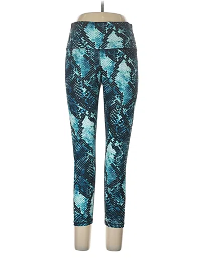 Pre-owned Xersion Active Pants In Blue