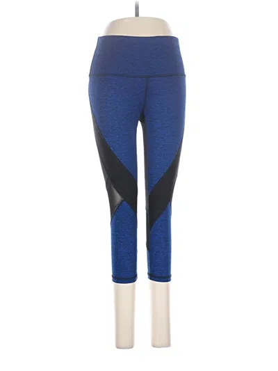 Pre-owned Xersion Active Pants In Blue