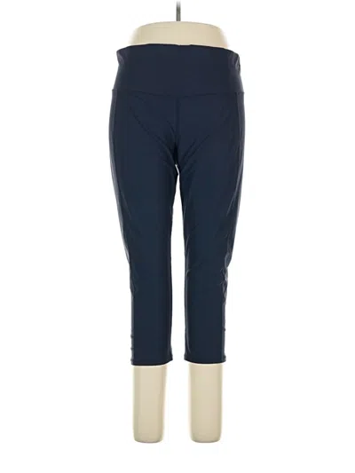 Pre-owned Xersion Active Pants In Blue