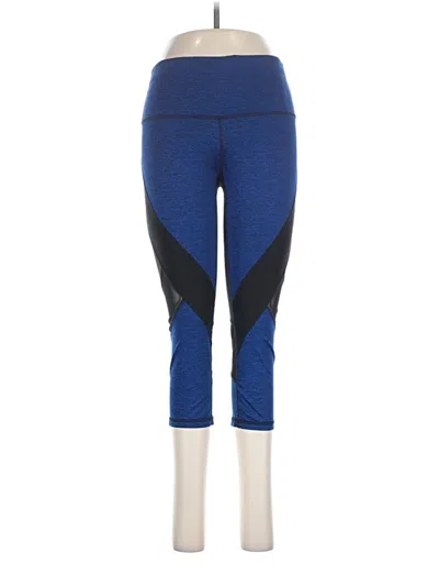 Pre-owned Xersion Active Pants In Blue