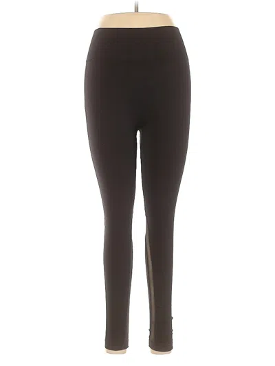 Pre-owned Xersion Active Pants In Brown