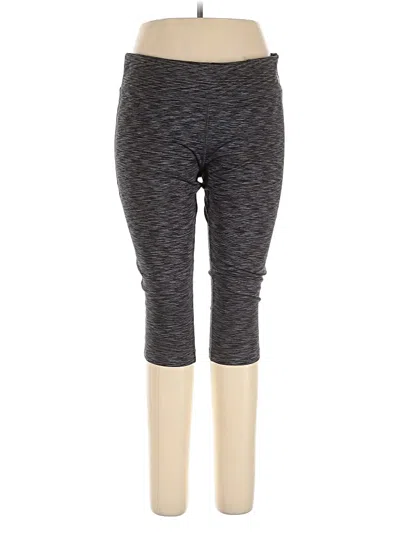 Pre-owned Xersion Active Pants In Gray