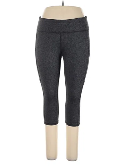 Pre-owned Xersion Active Pants In Gray