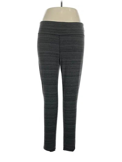 Pre-owned Xersion Active Pants In Gray
