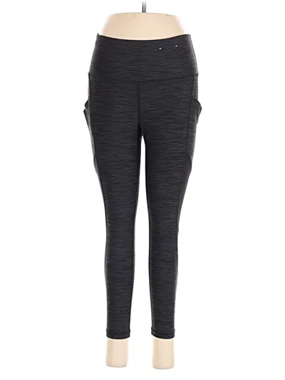 Pre-owned Xersion Active Pants In Gray