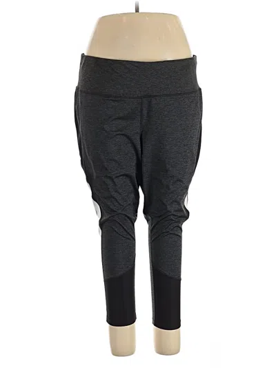 Pre-owned Xersion Active Pants In Gray