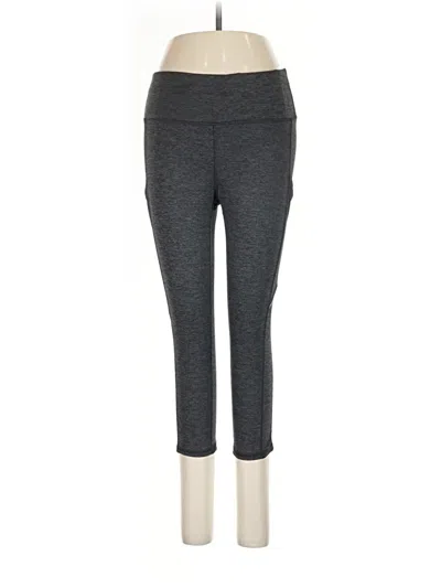Pre-owned Xersion Active Pants In Gray