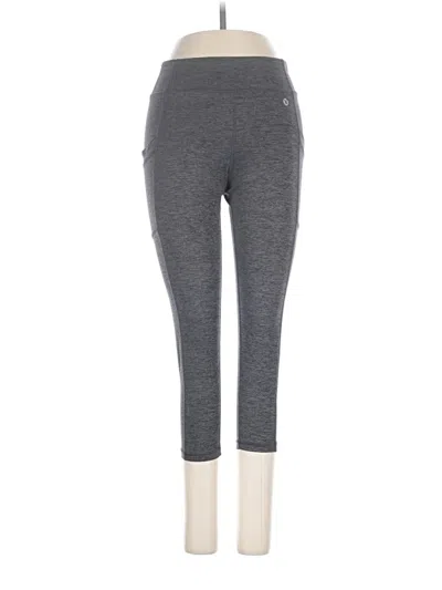 Pre-owned Xersion Active Pants In Gray