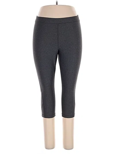 Pre-owned Xersion Active Pants In Gray