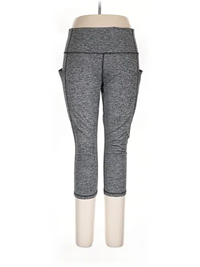 Pre-owned Xersion Active Pants In Gray