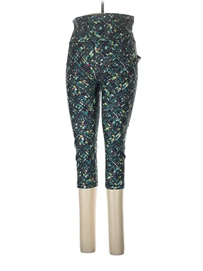 Pre-owned Xersion Active Pants In Green