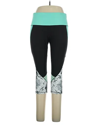 Pre-owned Xersion Active Pants In Green