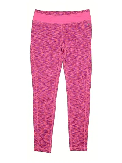 Pre-owned Xersion Kids' Active Pants In Pink