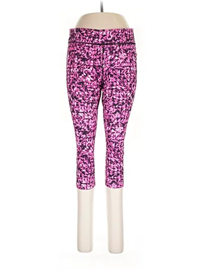 Pre-owned Xersion Active Pants In Pink