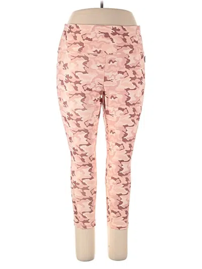 Pre-owned Xersion Active Pants In Pink