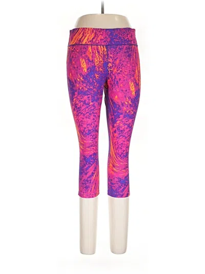Pre-owned Xersion Active Pants In Pink