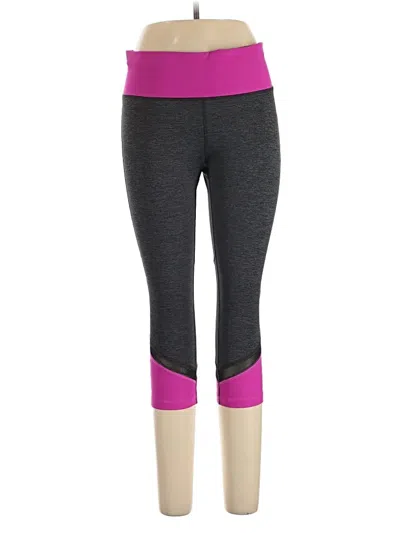 Pre-owned Xersion Active Pants In Purple