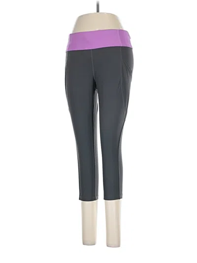 Pre-owned Xersion Active Pants In Purple