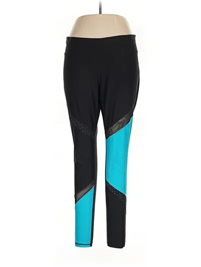 Pre-owned Xersion Active Pants In Teal