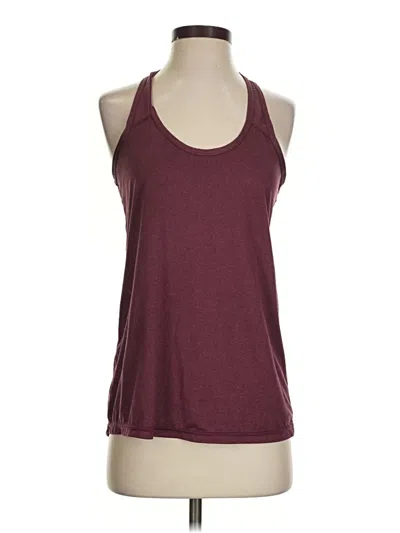 Pre-owned Xersion Active Tank Top In Burgundy