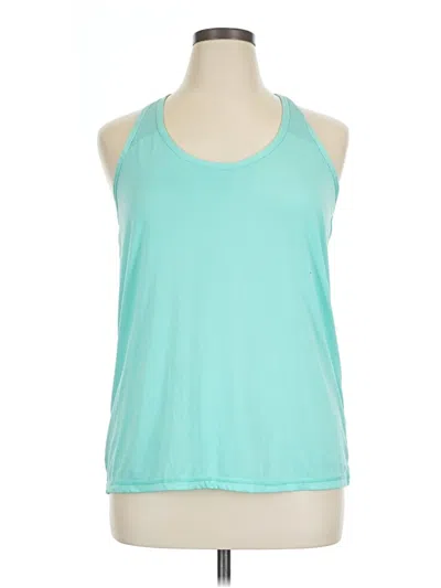 Pre-owned Xersion Active Tank Top In Teal