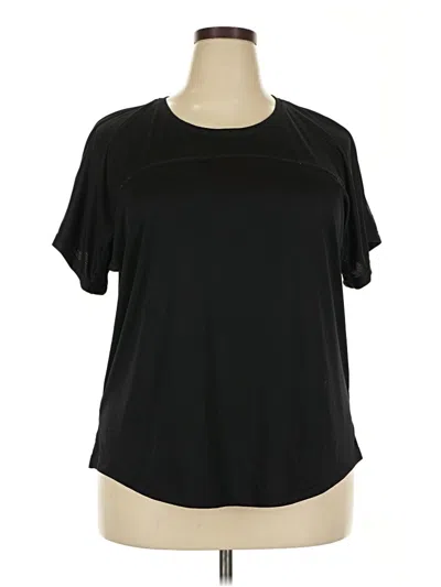 Pre-owned Xersion Active T-shirt In Black