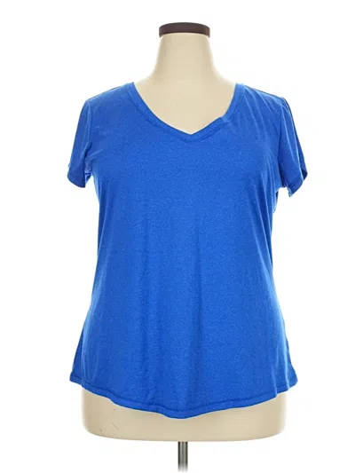Pre-owned Xersion Active T-shirt In Blue