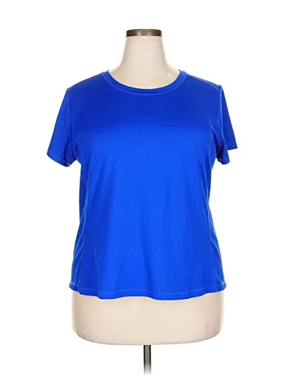 Pre-owned Xersion Active T-shirt In Blue