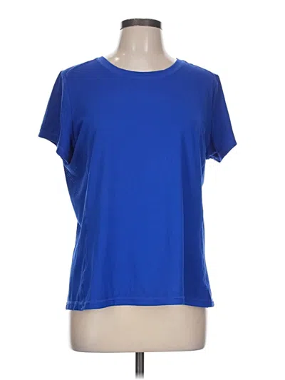 Pre-owned Xersion Active T-shirt In Blue