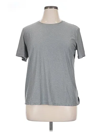 Pre-owned Xersion Active T-shirt In Gray