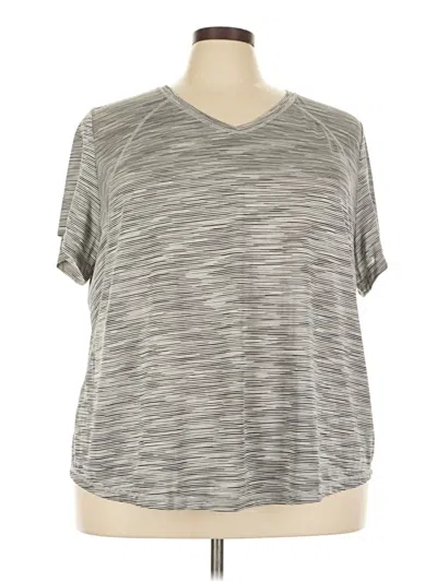 Pre-owned Xersion Active T-shirt In Gray