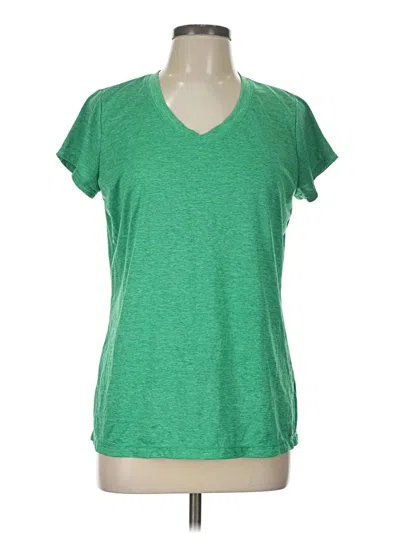 Pre-owned Xersion Active T-shirt In Green