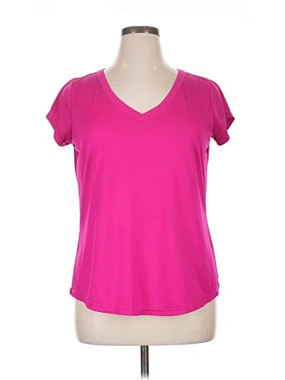 Pre-owned Xersion Active T-shirt In Pink