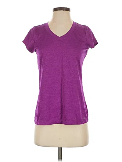 Pre-owned Xersion Active T-shirt In Purple