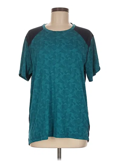 Pre-owned Xersion Active T-shirt In Teal