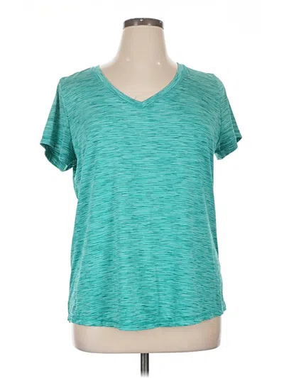 Pre-owned Xersion Active T-shirt In Teal