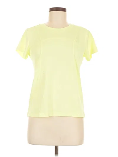 Pre-owned Xersion Active T-shirt In Yellow