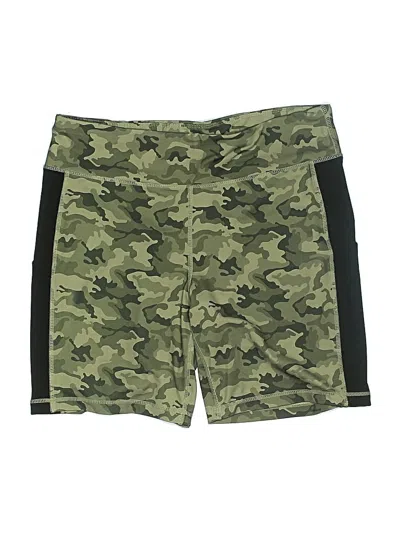 Pre-owned Xersion Athletic Shorts In Green