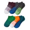 Xersion Big Kid Boys 6 Pair Low Cut Socks In Green
