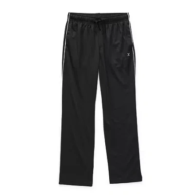 Xersion Kids' Boys Regular Fit Ankle Track Pant In Black