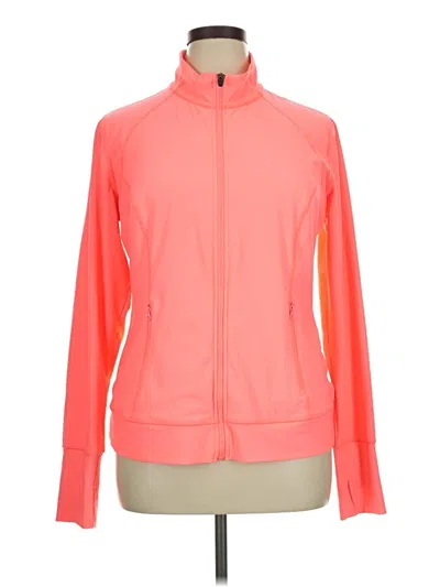 Pre-owned Xersion Cardigan Sweater In Orange